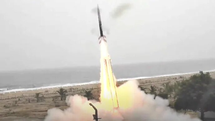 Vikram-S lifts off (photo-Skyroot Aerospace)