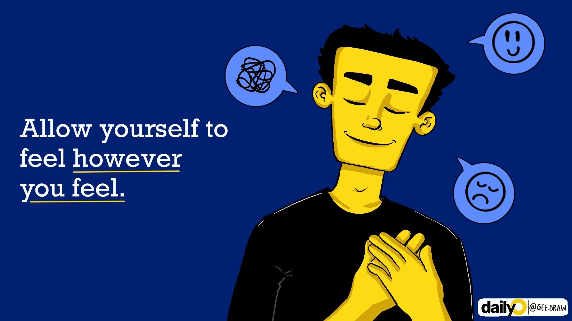 Overshadowing our lows with fake positivity will only result in a mind overflowed with thoughts. Hence, it is always better to feel however you're feeling and let it out. As someone wisely said, Overshadowing our lows with fake positivity will only result in a mind overflowed with thoughts. Hence, it is always better to feel however you're feeling and let it out. As someone wisely said,