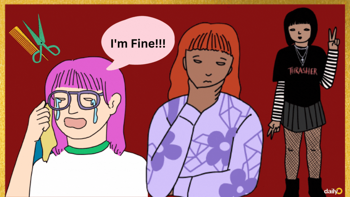 I thought getting Trauma Bangs like Emily from Emily in Paris would fix everything in my life but it did not I thought getting Trauma Bangs like Emily from Emily in Paris would fix everything in my life but it did not