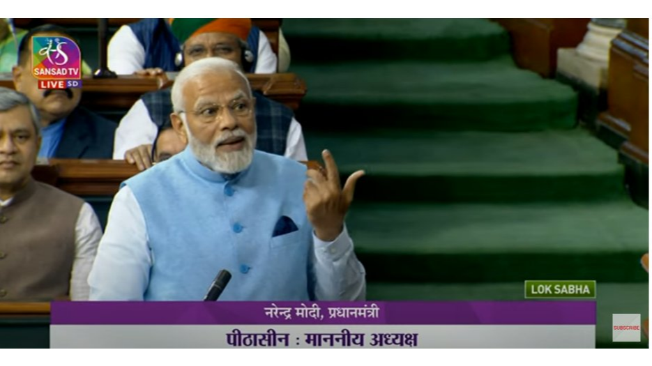 PM Modi raises Congress' Decade of Scams to hit back at Adani jibe by Rahul Gandhi