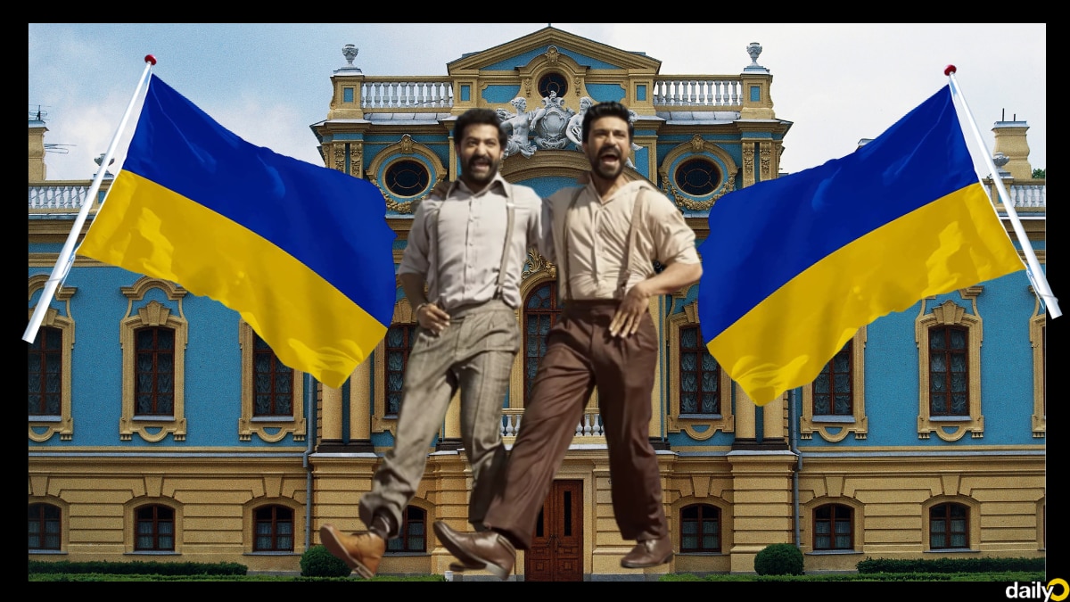 Ukrainian army trolls Russia with viral Naatu Naatu dance video Ukrainian army trolls Russia with viral Naatu Naatu dance video