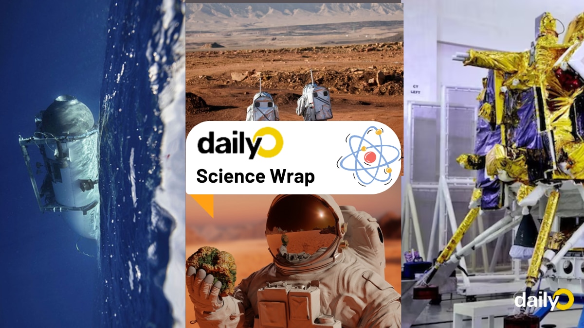 Science Wrap: New Chandrayaan updates and Titanic submersible investigation Science Wrap: New Chandrayaan updates and Titanic submersible investigation
