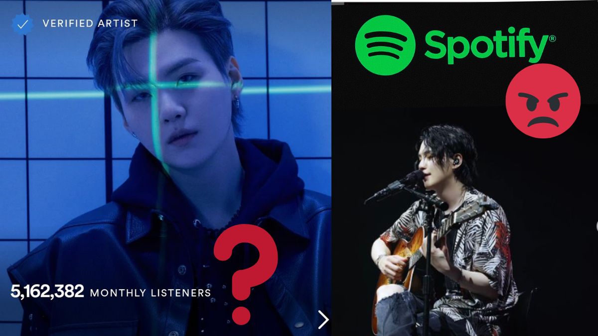 BTS fans call out Spotify and BigHit for not having Suga's profile description