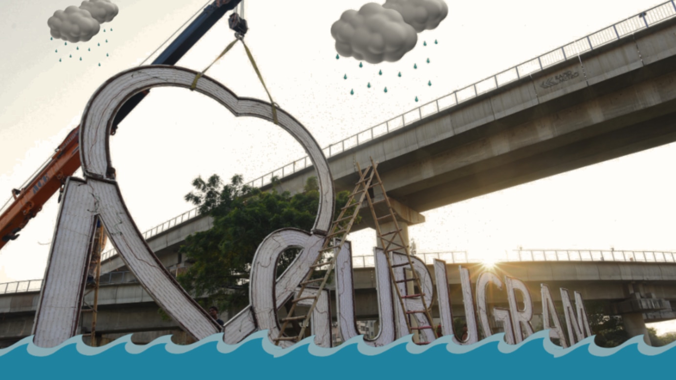 Why Gurugram struggles to retain its Millennium City moniker come monsoon Why Gurugram struggles to retain its Millennium City moniker come monsoon