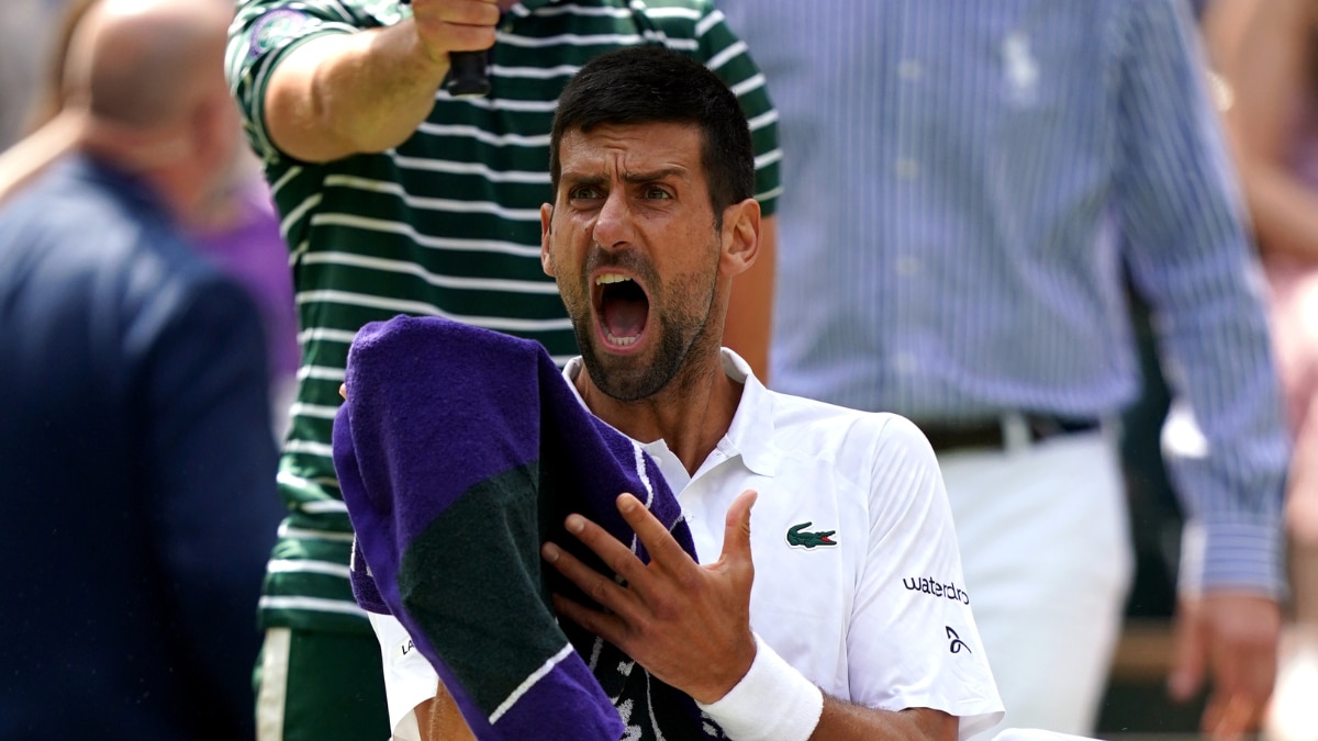 Djokovic fined $8k for smashing racquet, joining an infamous list of tennis players