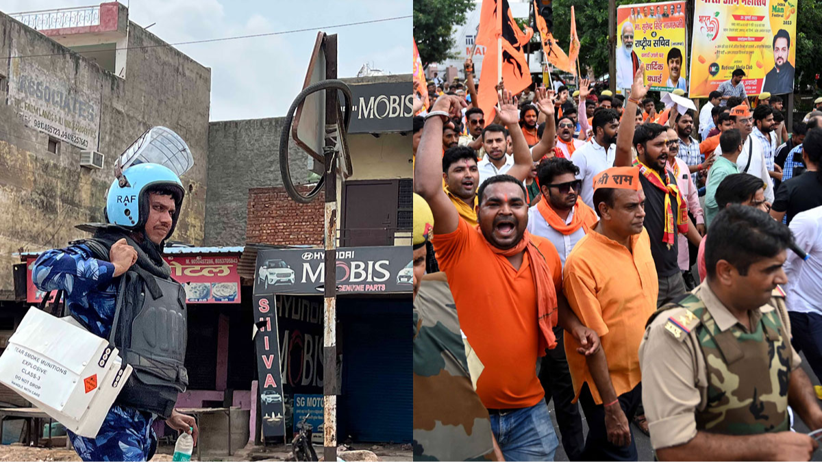 Haryana Violence Day 4 sees Internet ban, mosque targeted, narrow escape for judge and her daughter Haryana Violence Day 4 sees Internet ban, mosque targeted, narrow escape for judge and her daughter