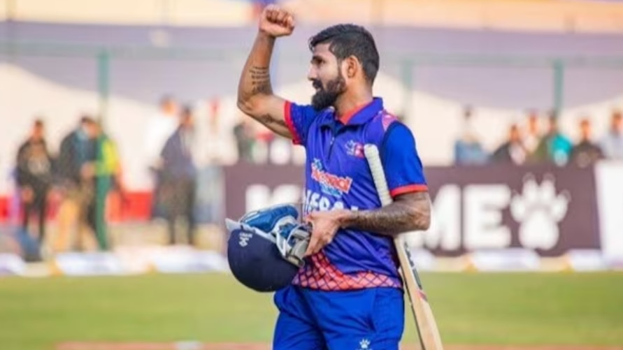Nepal batters set three T20I records in one go on their dream day at Asian Games