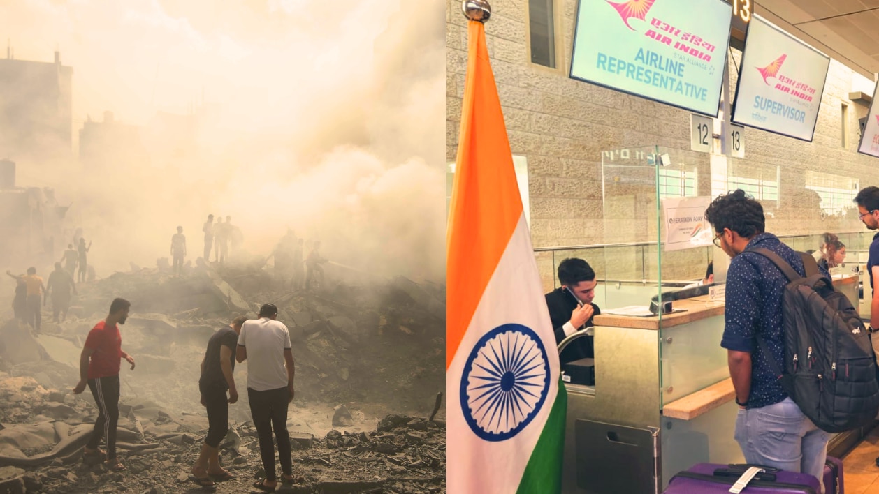 Israel-Hamas War death toll on Day 7 hits 2,800, first Op Ajay Air India flight lands in Delhi