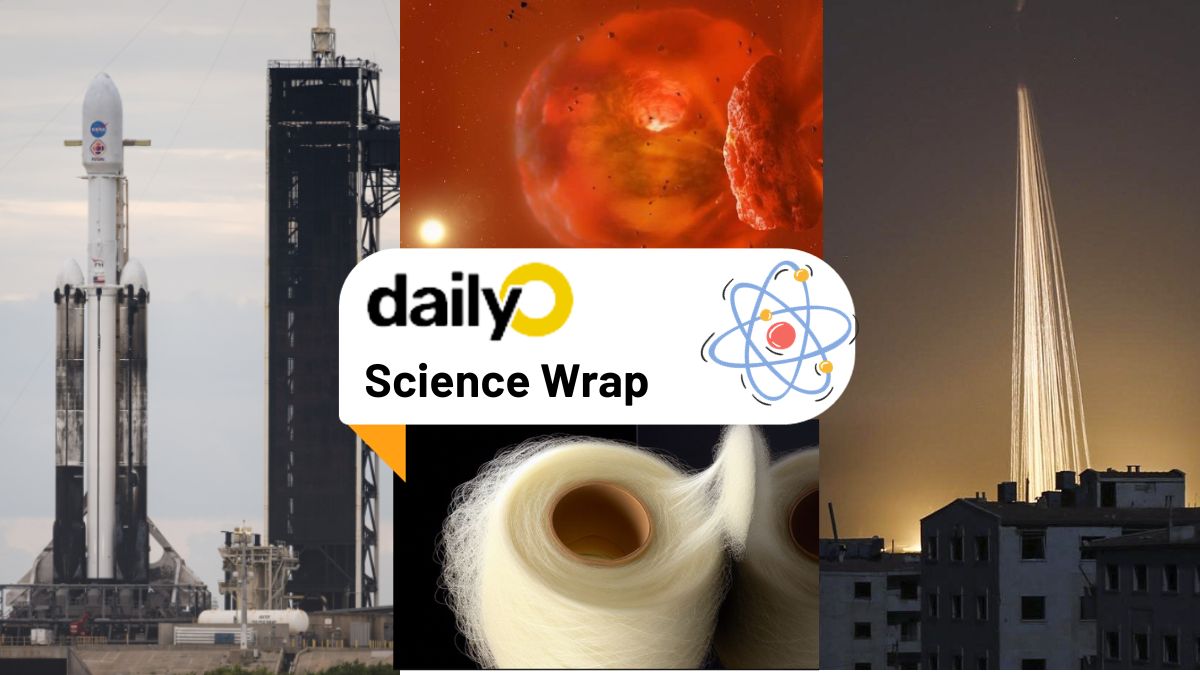 Science Wrap: From white phosphorus bombs to NASA's Psyche mission and spider silk