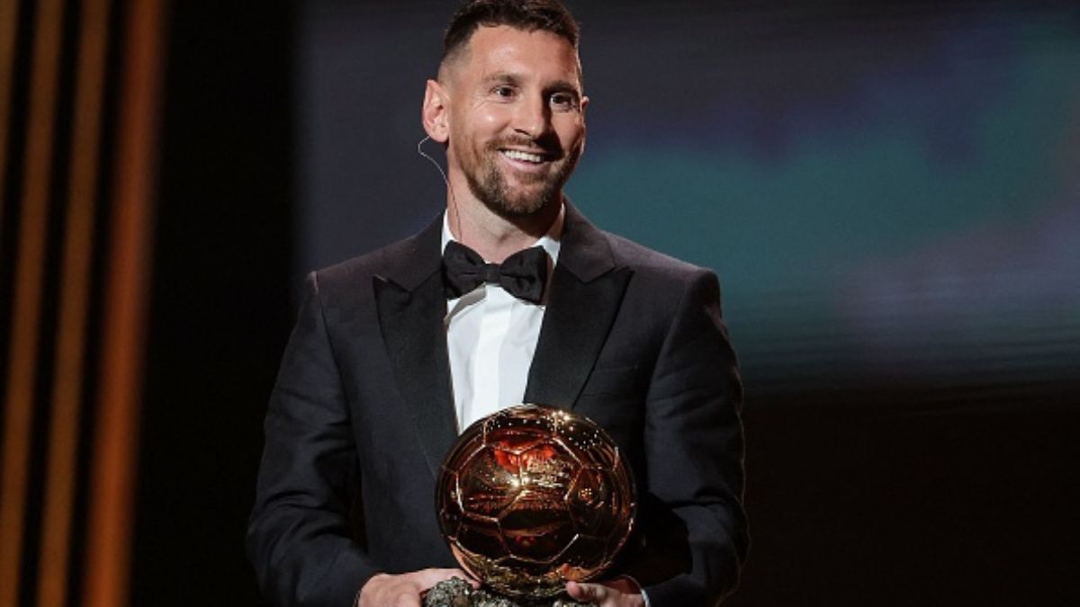 Messi wins record eighth Ballon d'Or, Haaland gets Gerd Muller Trophy