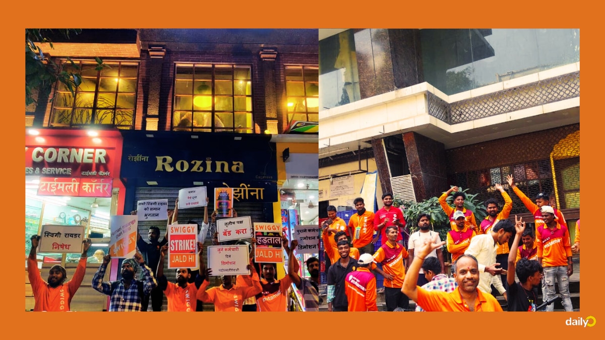 Swiggy riders take Mumbai strike into Day 3, asking for fair money Swiggy riders take Mumbai strike into Day 3, asking for fair money