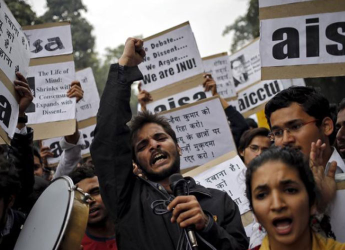 The JNU campus has been rocked by several protests over the past months. Reuters/File The JNU campus has been rocked by several protests over the past months. Reuters/File