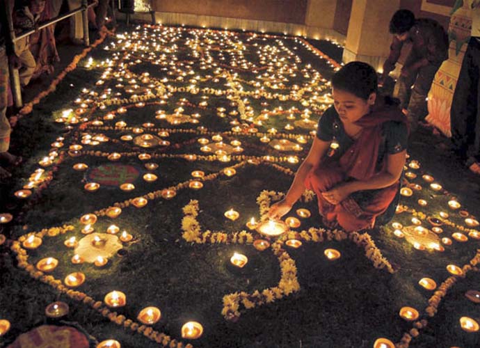 Even without firecrackers, Delhi residents gave much to celebrate in Diwali. Photo: India Today