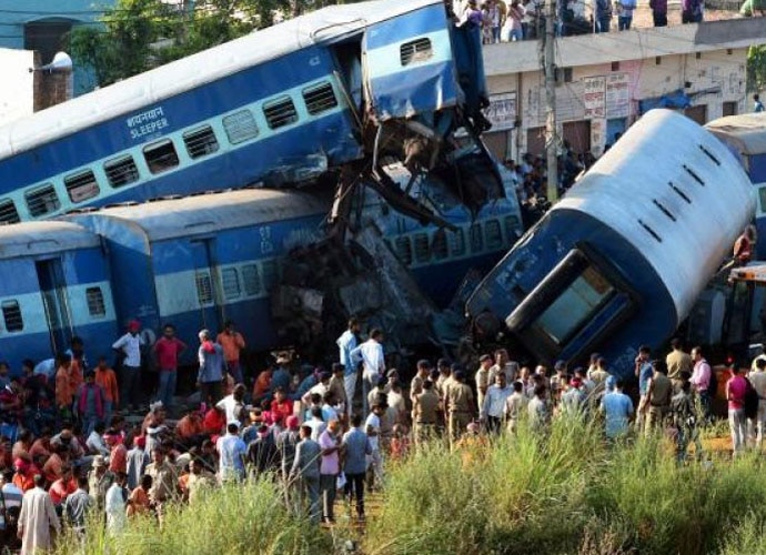 The derailment of the Utkal Express on August 19 this year killed more than 20 people. Photo: PTI
