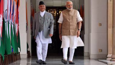 কে পি শর্মা ওলি, চিন, নেপাল-ভারত