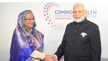 শেখ হাসিনা, নরেন্দ্র মোদী, তিস্তা জলবণ্টন, ভারত-বাংলাদেশ সম্পর্ক