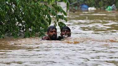 ত্রাণ ও পুনর্বাসন, কেরলে বন্যা