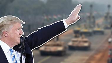 ভারত-মার্কিন সম্পর্কে, হোয়াইট হাউস, ডোনাল্ড ট্রাম্প, প্রজাতন্ত্র দিবস