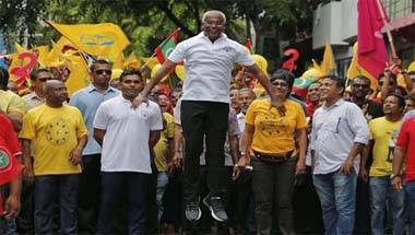 ইব্রাহিম মহম্মদ সোলি, আব্দুল্লাহ ইয়েমিন, মালদ্বীপ সাধারণ নির্বাচন