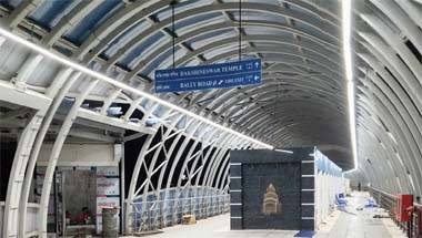 কেএমডিএ, পরিকাঠামো, স্কাইওয়াক, দক্ষিণেশ্বর মন্দির