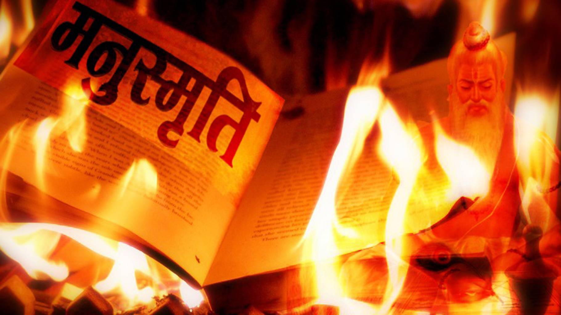 Burning Manusmriti, anything Sangh doesn't agree with is anti-national
