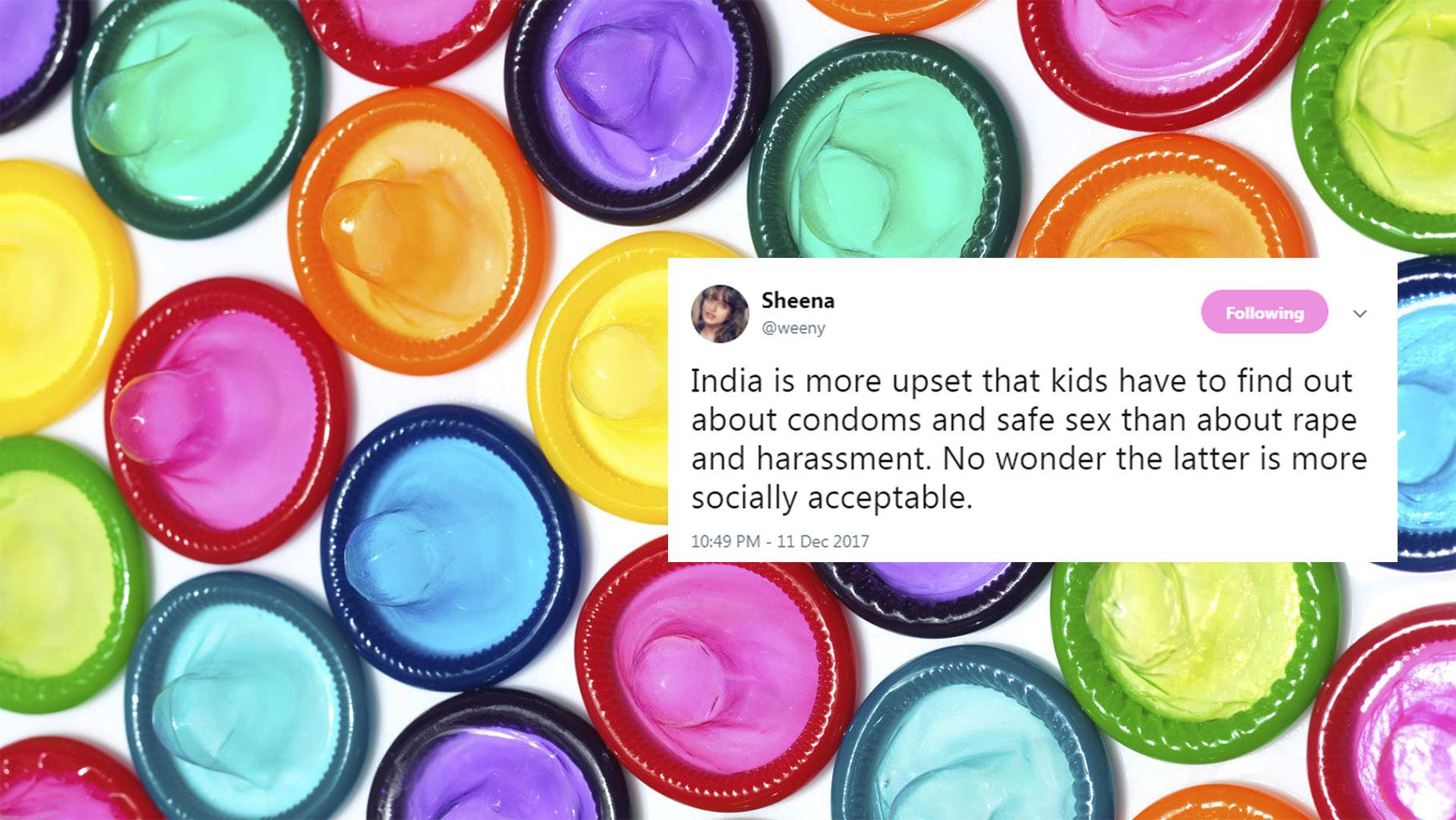 Best Tweets On Government Banning Condom Ads During Daytime