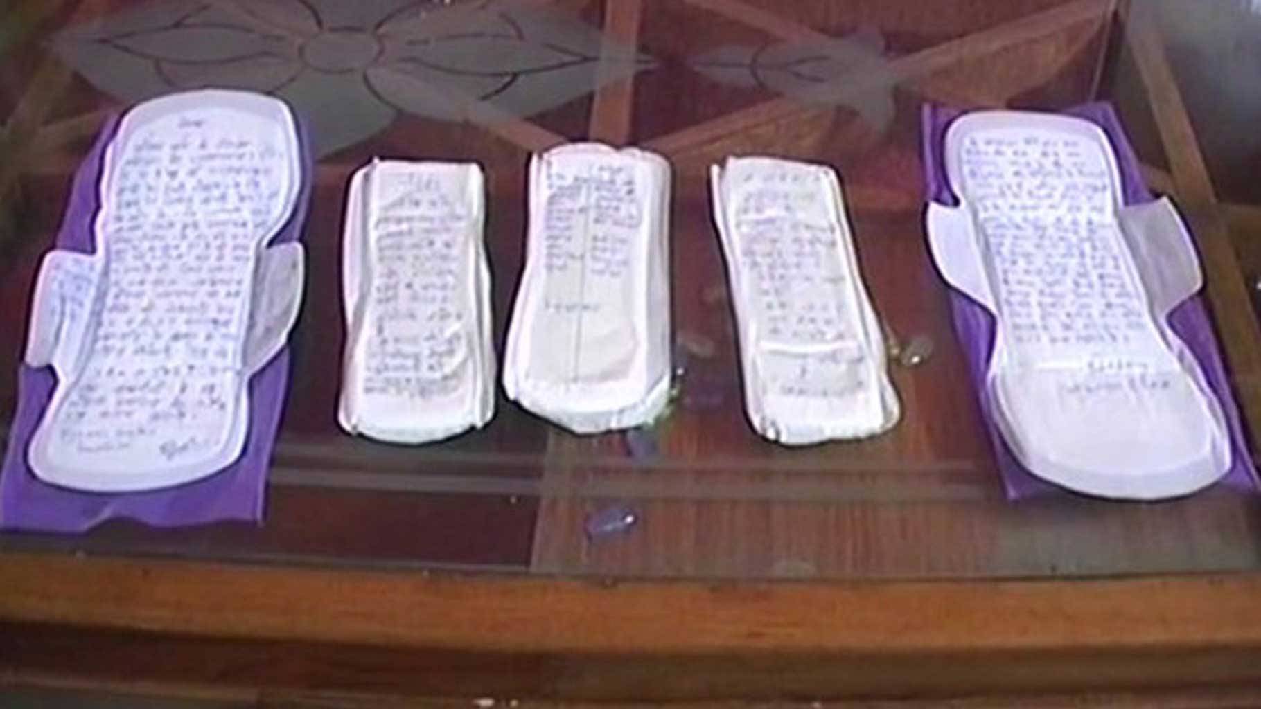 I went to a friend’s place with a bloodsoaked sanitary napkin. Guess