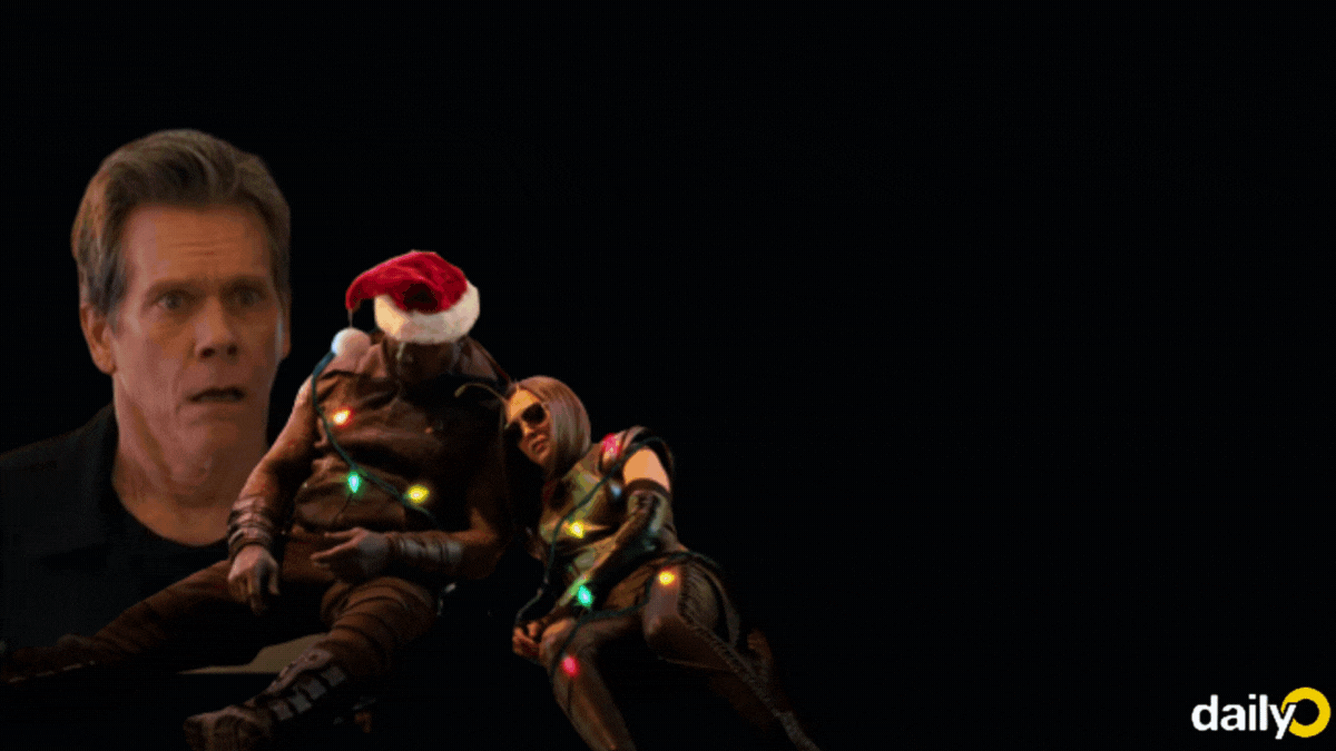 Why is Kevin Bacon in The Guardians of the Galaxy Holiday Special?