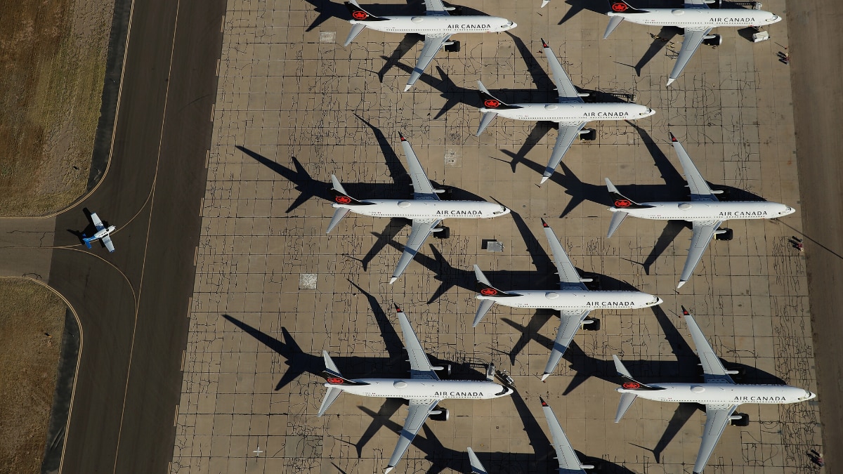 Why do airlines ground planes? Where do broken airplanes go?
