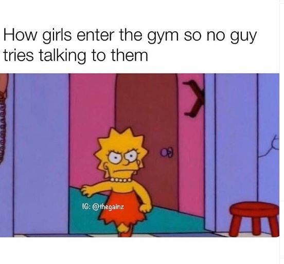Gym Creep and Gym Weirdo hashtags are trending on Instagram and TikTok