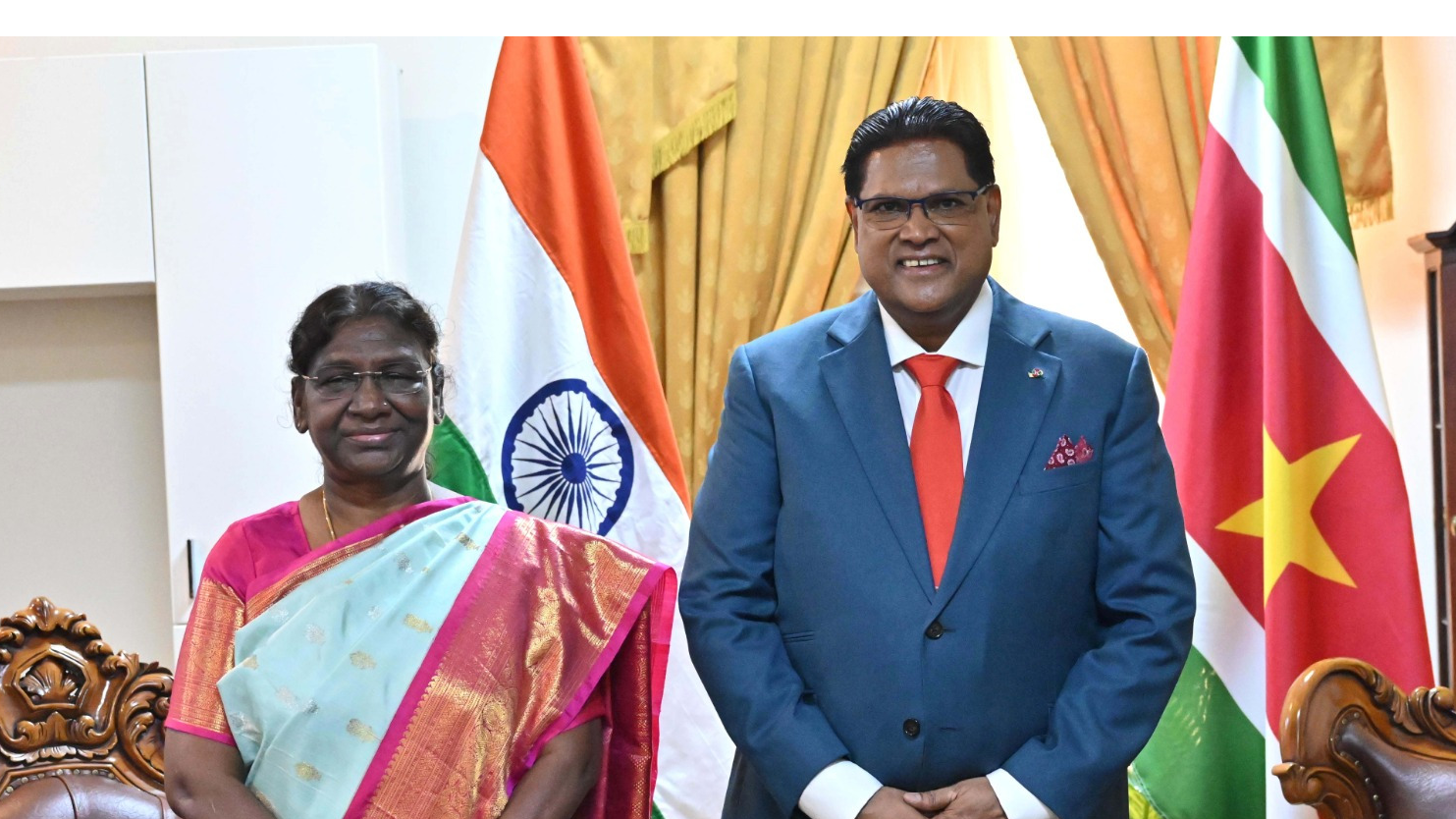 Why did Indians go to Suriname 150 years ago?