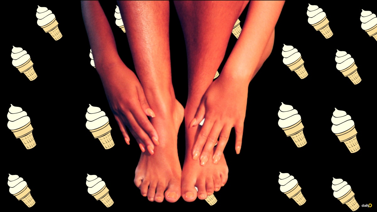 What on earth is an ice cream pedicure?