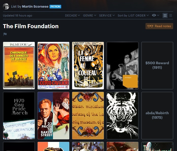 Martin Scorsese is FINALLY on Letterboxd. And he’s already the most