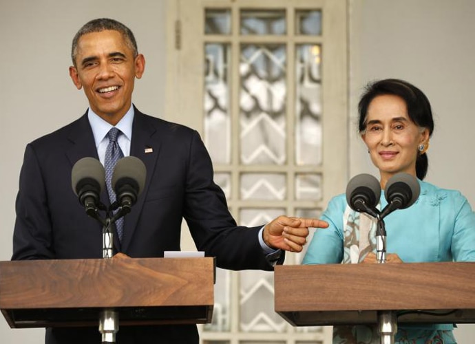 Dealing with US, China or Japan: Aung Suu Kyi is following ...