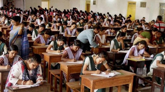 Hindi has always been a compulsory subject for students in UP. However, it’s become a burden only now. Photo for representation: PTI