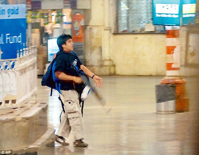 Ajmal Kasab, the LeT operative captured after the Mumbai attacks that killed 166 people. 