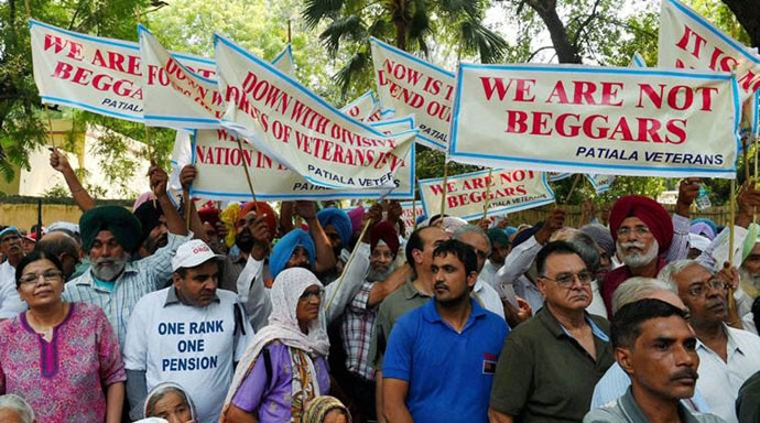 A bureaucracy that lets its veterans sit on a protest in public and then gets them arrested by police needs introspection. 