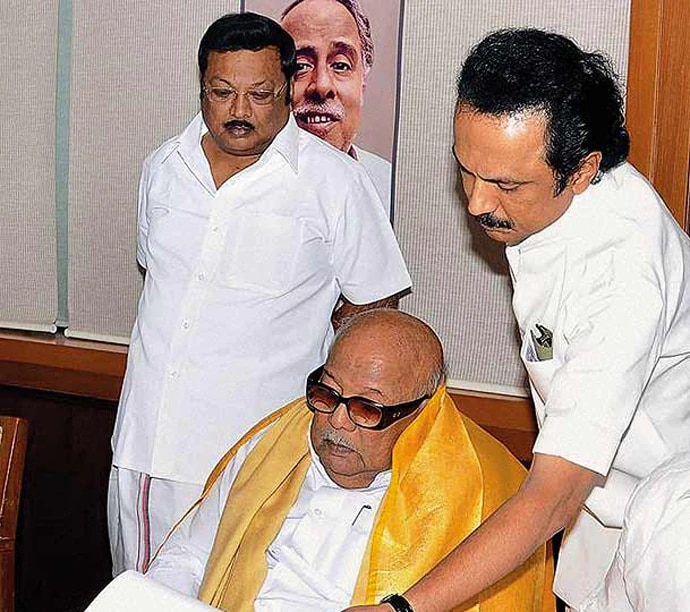 Unlike his younger brother Stalin, Alagiri was never groomed for politics by Karunanidhi. Unlike his younger brother Stalin, Alagiri was never groomed for politics by Karunanidhi.