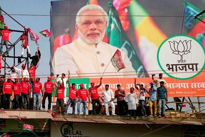 No hoarding it back: The BJP has money, and loves to spend it. It spent Rs 200 crore more than the Congress in 2014 polls. 