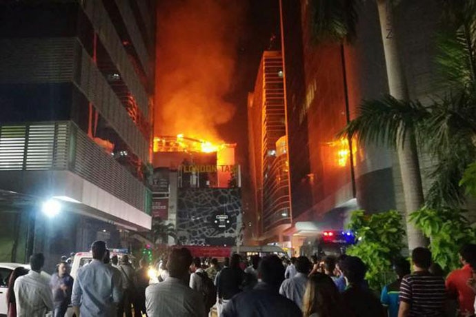 in December, 14 people had been killed in a blaze at the upmarket Kamala Mills building. in December, 14 people had been killed in a blaze at the upmarket Kamala Mills building.