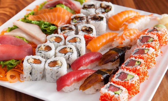 Fresh and light, sushi is bursting with nutrition