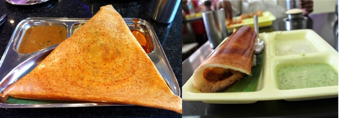 Never the twain shall meet: There are sharp divisions between fans of the Chennai dosa and the Bangalore dosa. (Photo: DailyO) 