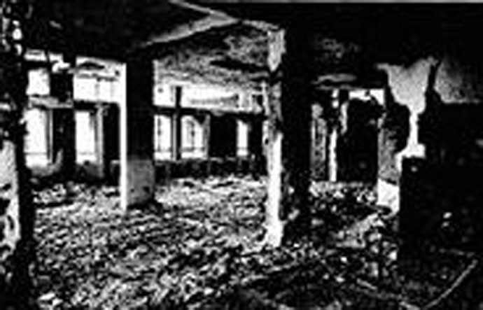 The violence went on for several days. In its aftermath, it left charred homes and broken families. 