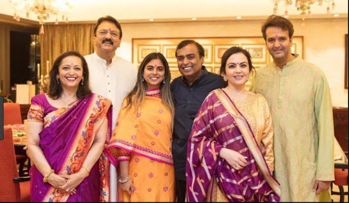 the Ambanis and the Piramals are old family friends.