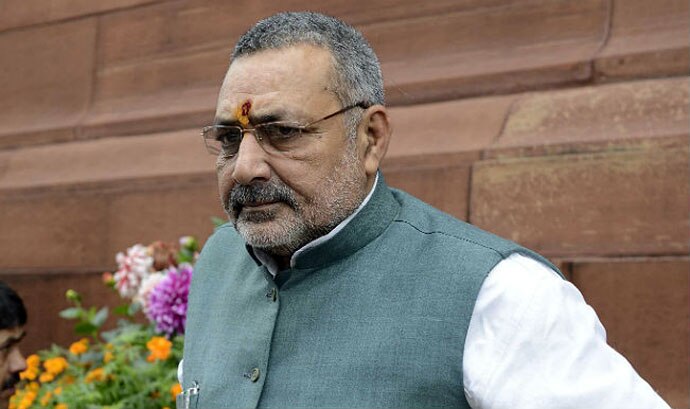 Union minister Giriraj Singh has been wondering aloud about consequences of 'Hindus losing patience'. Union minister Giriraj Singh has been wondering aloud about consequences of 'Hindus losing patience'.