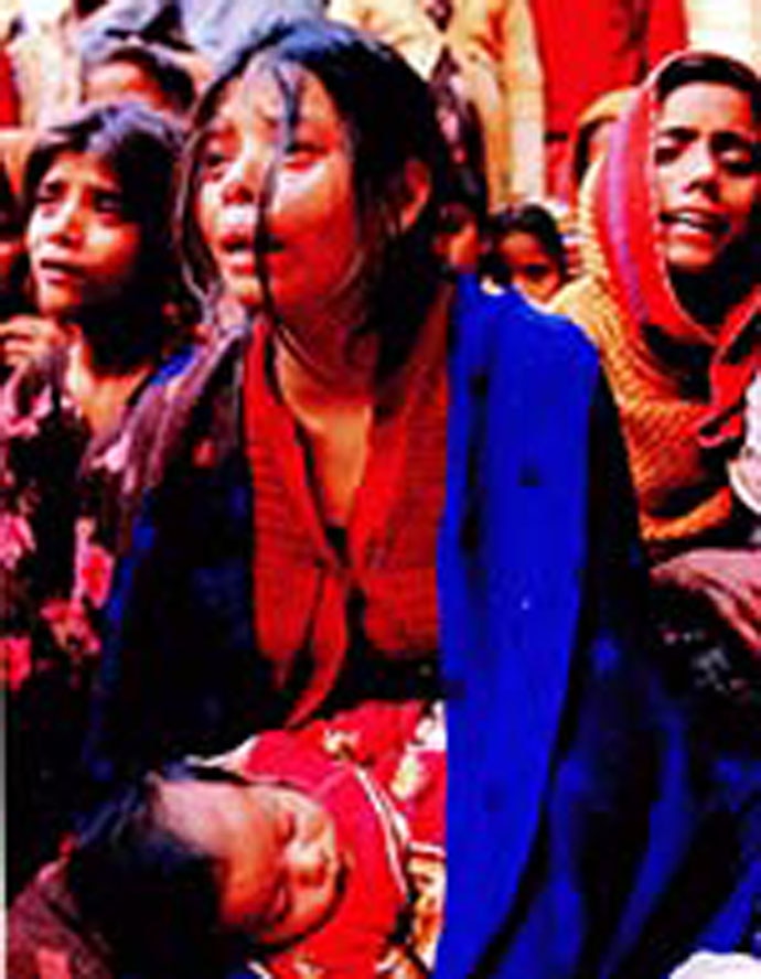 Most of those killed belonged to poorer sections of the society, leaving behind broken families with no means of livelihood. 