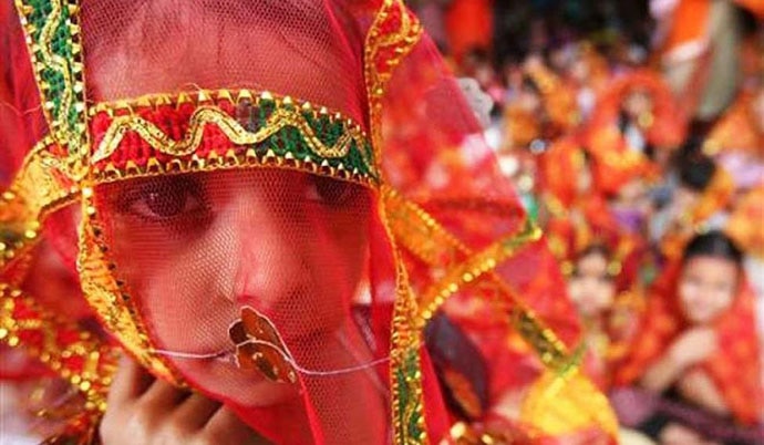 The rate of child marriages in Rajasthan, according to National Commission for Protection of Child Rights, is higher than the national average