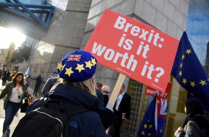 India’s problem might by one malfunctioning train. Britain is dealing with the train wreck called Brexit. India’s problem might by one malfunctioning train. Britain is dealing with the train wreck called Brexit.