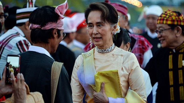 Aung San Suu Kyi. Photo: Getty Images
