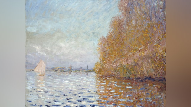 Argentuil Basin with a Single Sail Boat by Claude Monet. Photo: Getty Images Argentuil Basin with a Single Sail Boat by Claude Monet. Photo: Getty Images